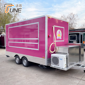 Multifunktionaler Snack- und Brot-Foodtruck aus Edelstahl, Eiswagen mit Vollausstattung - Product Image 3