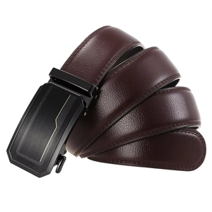 LY36-24559-1 Cinturón <span class=keywords><strong>de</strong></span> <span class=keywords><strong>Cuero</strong></span> Ajustable <span class=keywords><strong>para</strong></span> <span class=keywords><strong>Hombre</strong></span>, Cinturones <span class=keywords><strong>de</strong></span> <span class=keywords><strong>Cuero</strong></span> Negro <span class=keywords><strong>para</strong></span> <span class=keywords><strong>Hombre</strong></span> <span class=keywords><strong>de</strong></span> Negocios con Hebilla Automática - Product Image 3