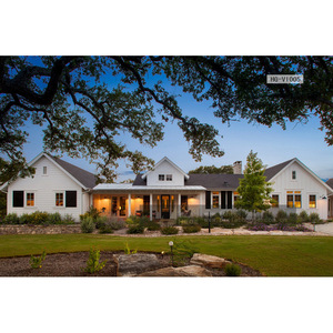 HG-V1005 Light Steel Frame Villa <b>Prefab</b> <b>House</b> Farmhouse Design Total Project Solution - Product Image 1