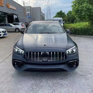 Kits de carrosserie <span class=keywords><strong>prix</strong></span> usine utilisés pour <span class=keywords><strong>Mercedes</strong></span> Benz classe E W212 2009-2015 mise à niveau vers W213 <span class=keywords><strong>E63</strong></span> <span class=keywords><strong>AMG</strong></span> 2021 + matériau pp de pare-chocs de voiture - Product Image 4
