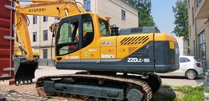 Original utilisé fabriqué en Corée 22ton Hyundai 220lc-9s 225lc-9t Excavator pour la vente en bon état et faible temps de fonctionnement - Product Image 2