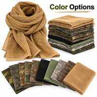 Echarpe d'été en maille de polyester respirante et confortable Echarpe de camouflage d'extérieur