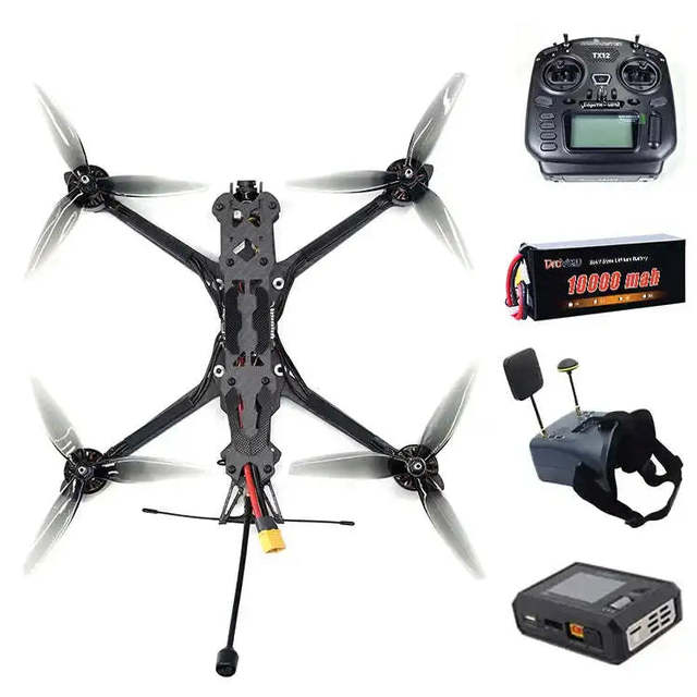 60,000PCS/Month 18 Inch Thermal Camera FPV Night Vision Camera FPV Drone Heavy Payload Long Time Flight For RC Hobby