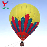 Ballon à Air chaud gonflable de tissu flottant de vol de parc à thème de la publicité colorée Offre Spéciale avec la montgolfière du bon prix