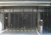 Puertas Enrollables de Malla de Acero Inoxidable de Alta Calidad, Automáticas y Antirrobo, Puertas de Seguridad para Exteriores para Tiendas
