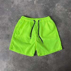 Shorts de bain d'été pour hommes, couleur unie personnalisée, séchage rapide, pour <span class=keywords><strong>le</strong></span> surf et la course à pied, vente en gros - Product Image 6