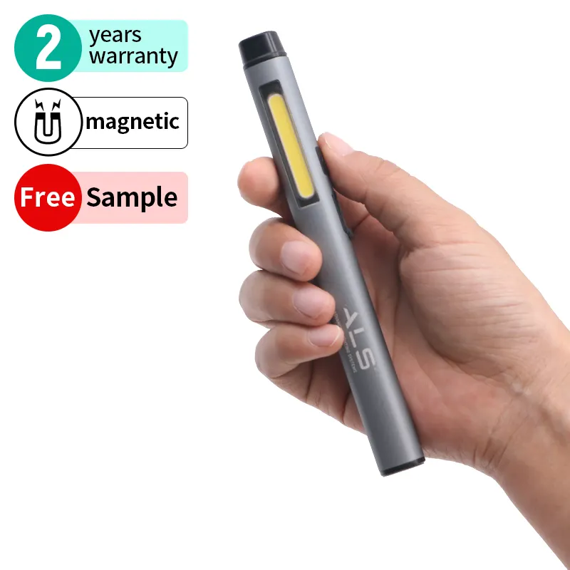 ALS 150lm Portable Rechargeable Magnetic Adjustable Focus Super Bright LED Pen Torch Light