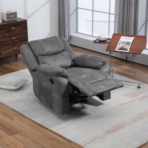 Poltrona Reclinabile Lazy Boy, Divano Reclinabile, Comoda Poltrona Singola in Pelle con Funzione Massaggio - Product Image 3