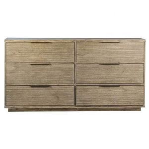 Muebles de Madera Sólida para Sala de Estar de Hotel, Gabinete de Almacenamiento Natural con 6 Cajones - Product Image 1