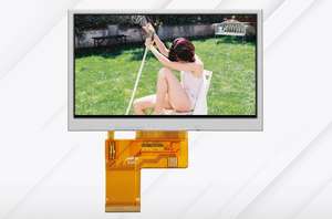 Layar Sentuh Resistif 16:9 BOE Glass 4,3 inci 480272 300 Cd/<span class=keywords><strong>m</strong></span> Panel ASV 2ms Respon LED Backlit untuk Penggunaan Bisnis - Product Image 2