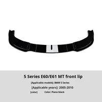 Applicable pour BMW Série 5 E60 E61 2005-2010 MT Spoiler avant ABS Modification extérieure Accessoires