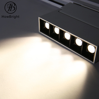 Comment la série de lumière de rail magnétique commerciale lumineuse a monté le projecteur LED Downlight de LED