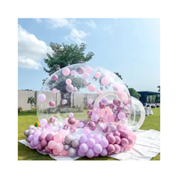 Offre Spéciale 3m bulle dôme maison sauter ballon gonflable dôme tente camping pour la fête et les événements