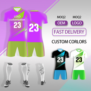 Maillots de football personnalisés pour les clubs européens et britanniques, 100% polyester, respirants et à séchage rapide, manches courtes - Product Image 3