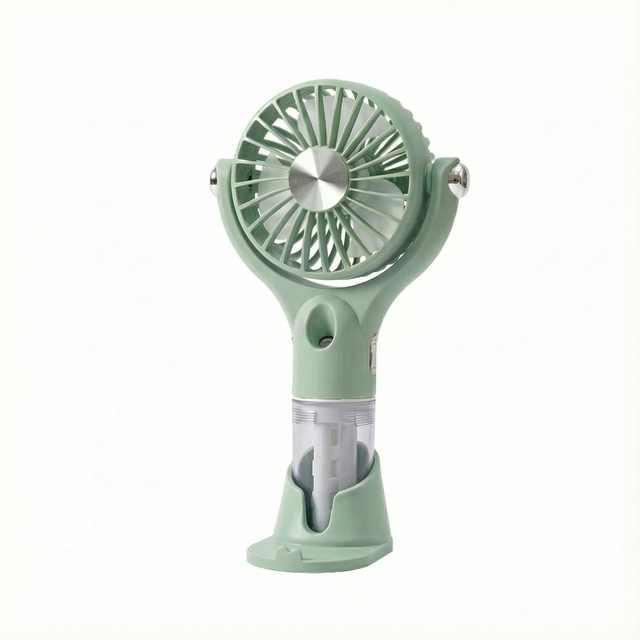 500mAh Usb Rechargeable Portable Air Humidifier Ventilator Small Little Mini Table Spray Mist Bladeless Fan