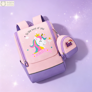 Sac à dos scolaire TIGERGOODS de première qualité pour garçons et filles, motif dessin animé, nouveau sac d'école spatial pour enfants - Product Image 1