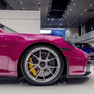 WRAPMASTER 1.52m x 18m スターライト ルビーレッド PET グロス 車両用 カーラッピングフィルム 卸売 - Product Image 6