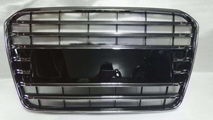 Grille avant de remplacement S5, calandre de voiture noir brillant chromé pour Audi A5 S5 2012 2013 2014 2015 2016 B8.5 - Product Image 2