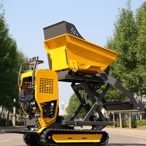 Fabbriche cinesi forniscono autocaricante <span class=keywords><strong>Mini</strong></span> <span class=keywords><strong>Dumper</strong></span> 500 kg piccolo cingolato cingolato <span class=keywords><strong>Dumper</strong></span> idraulico - Product Image 2