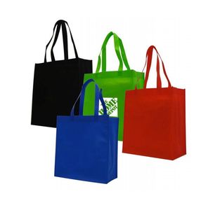 Bolsa de Compras Plegable Reutilizable Hecha de Tela No Tejida de PP, Resistente, Ecológica y Portátil para Llevar Comestibles - Product Image 3