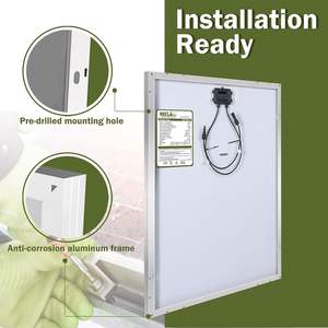 Солнечная панель 100 Вт 12 В 36 ячеек 100 Вт 120 Вт 130 Вт 150 Вт 180 Вт 200 Вт солнечная панель для уличного солнечного света 100 Вт - Product Image 6