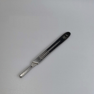 Roestvrijstalen Chirurgisch Mes Handvat Lang <span class=keywords><strong>Scalpel</strong></span> Handvat Geen Houder <span class=keywords><strong>4</strong></span> Mes - Product Image 2