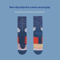 Nouvelles Chaussettes de Basketball Professionnelles Printemps/Été 2022 – Compression Performance, Mi-Mollet, Tricotées, Semelle Épaisse en Éponge, Chaussettes de Sport