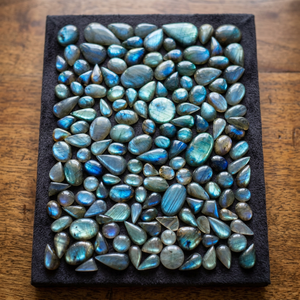High Quality Natural Blue Labradorite Mixed Shapes Polished Gemstones Iridescent Loose Stones for Jewelry Making By MAHNAJ GEMS - Product Image 2