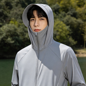 25688 Chaqueta de Protección Solar para Parejas UPF50+ con Efecto Refrigerante, Transpirable y Ligera, Conjuntos a Juego para Él y Ella, Camiseta de Protección Solar al por Mayor - Product Image 4