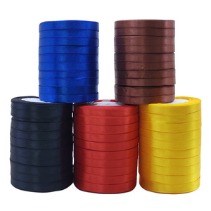 Silk <b>Ribbon</b> Spool 100M Per Roll 11 Colors Durable For Calligraphy Painting Mounting Decoration Gift Packaging - Product Image 4