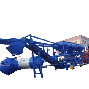 Mobile Water Stabilized Mixer WBZ600 Stabilized Soil Batching Plant With Belt Conveyor