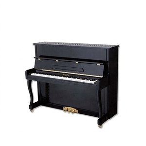 เปียโนแบบตั้งตรง/อะคูสติก/เงียบ รุ่น Black Polished Teaching Model 88 คีย์ (aup-120) Aup-120 ทำจากไม้เนื้อแข็ง ให้ความทนทานและ - Product Image 2