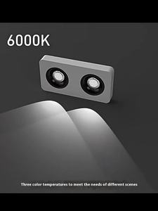 Светодиодные квадратные высокояркие поверхностные светильники с антибликовым покрытием для внутреннего освещения - Product Image 2