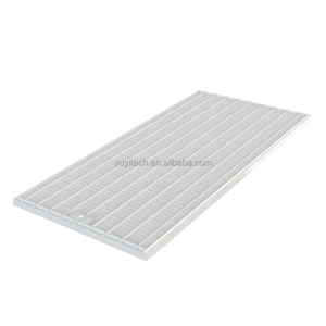 Grand plateau hydroélectrique en plastique ABS de taille basse de style danois personnalisé 2x4 3x3 4x4 4x8 gris gris pour serres agricoles de fourrage sans sol - Product Image 4