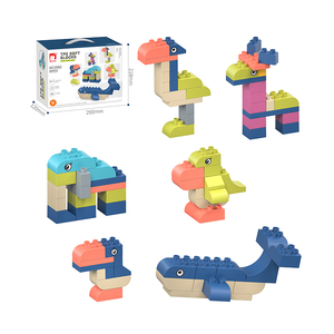 1511Pcs DIY Giáo Dục TPE Mềm Khối Trẻ Em Lớn Silicon Mềm Cao Su Nhựa Xây Dựng Khối Thiết Lập Cho Bé Đồ Chơi - Product Image 4