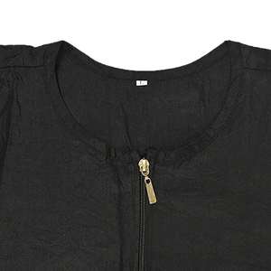 2025 chaqueta impermeable de peluquero con bolsillos baja permeabilidad al agua bata de salón de SPA de uñas-capa de corte de pelo negro delantal de aseo - Product Image 3