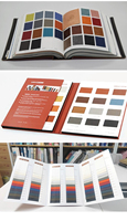 Porte-échantillons personnalisable avec logo, en plastique, pour catalogue, sol en bois, livre, pierre de quartz, boîte, carrelage, classeur
