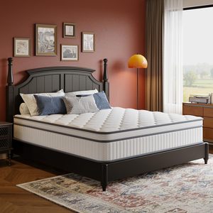 <span class=keywords><strong>Matelas</strong></span> hybride à ressorts ensachés, taille King/Queen/Single, design moderne, <span class=keywords><strong>pour</strong></span> chambre d'hôpital, épaisseur 20 cm, respirant - Product Image 2