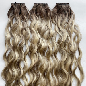 Nuova tendenza vendite popolari doppio disegnato cuticola reale genio onda di acqua arricciatura Texture con il prezzo all'ingrosso pronto per la spedizione - Product Image 6