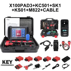 Lecteur de code professionnel pour tablette XTOOL X100 PAD3/PAD <span class=keywords><strong>Elite</strong></span> 12V avec garantie d'un an pour voitures, compatible KC501 OLIVER, noir/gris - Product Image 6