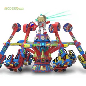 El equipo del parque de atracciones de la emoción de la rotación de 360 grados atrae a los clientes Luna Park rides <span class=keywords><strong>Moon</strong></span> Land ride a la venta - Product Image 1