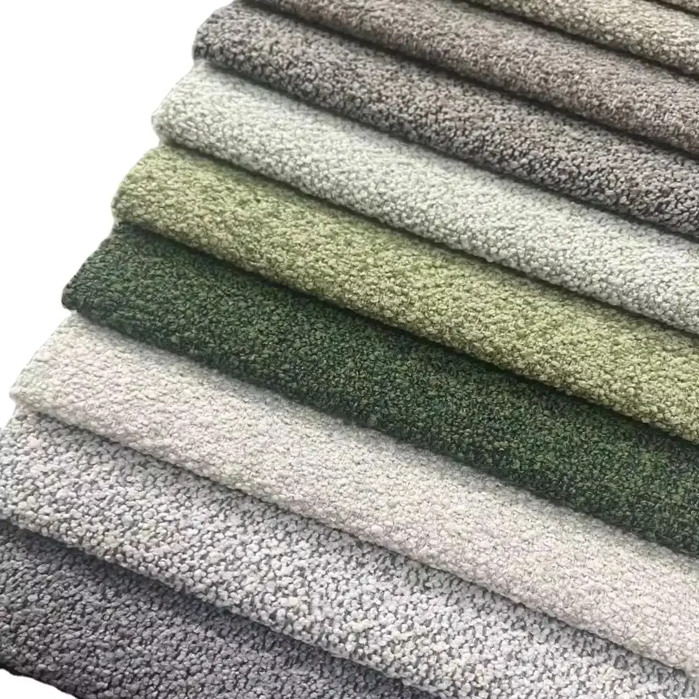 High Quality of Polyester Fabric Hot Sale Sofa Materials Chenille Fabric for Sofa Two Color Tone