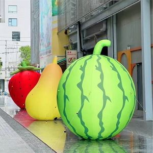 Fruits et légumes gonflables géants comprenant fraise, citron, ananas, kiwi, pomme orange pour la décoration extérieure Navires par mer - Product Image 1