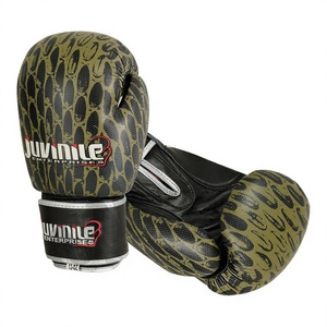 Nuevos Guantes de Boxeo de Piel Auténtica con Diseño Cobra para Soporte de Muñeca, Ligeros e Impermeables, para Entrenamiento de Boxeo - Product Image 1