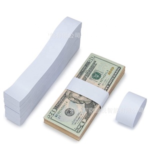 Bandes de papier adhésif personnalisées activées par l'eau pour emballages bancaires, bandes de protection pour billets de banque avec adhésif en caoutchouc - Product Image 6