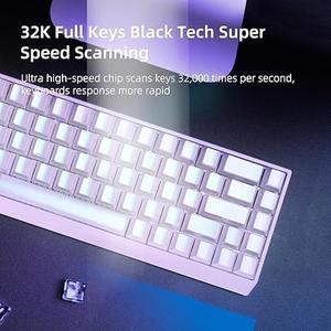 <span class=keywords><strong>Teclado</strong></span> para Juegos IROK MU68 Ultra Rápido con Interruptores Magnéticos, Intercambiable <span class=keywords><strong>en</strong></span> Caliente, RGB Programable, 8K, Baja Latencia, Cableado - Product Image 4