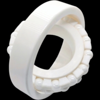 Bantalan Bola Kontak Sudut Dua Baris Self-Aligning Model 1200 Keramik PEEK PTFE Cage Presisi P5