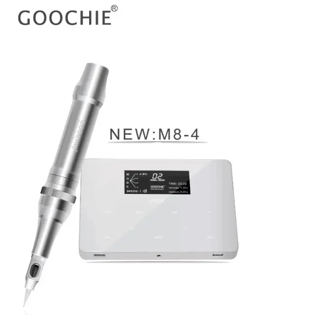 Goochie m8 nova máquina de maquiagem permanente, equipamento de micropigmentação, kit de tatuagem