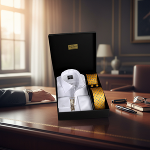 Conjunto de Camisa, Gemelos y Corbata en Caja - Product Image 3