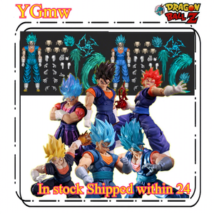 En Stock 24 YGmw04-09AB Vegito Strongest Fusion Anime PVC <span class=keywords><strong>Figura</strong></span> <span class=keywords><strong>de</strong></span> Acción Coleccionable a Escala 1:12, Regalo - Product Image 2